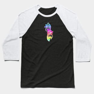 Gay Pride Feather Baseball T-Shirt
